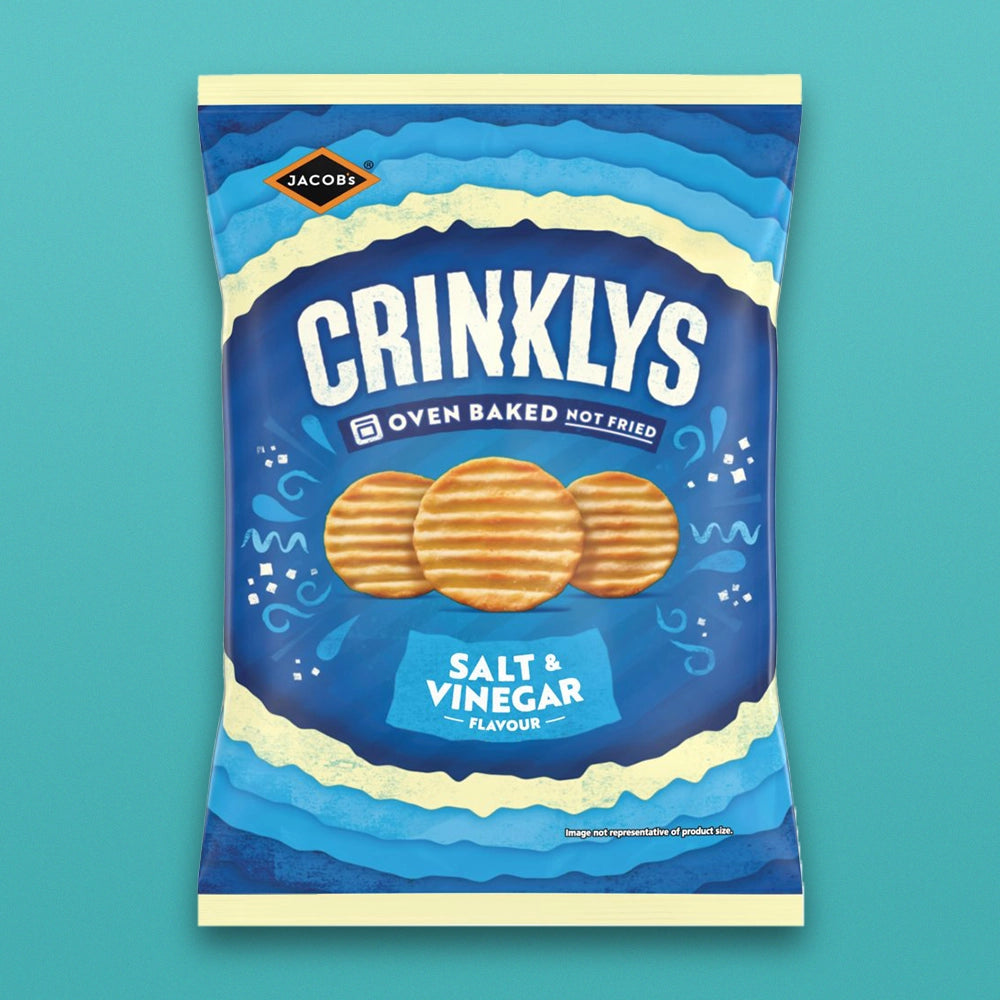 Jacob's Crinklys Salt & Vinegar