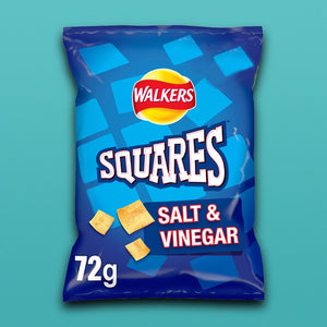 Walkers Squares Salt & Vinegar