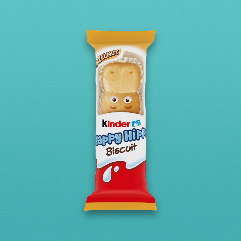 Kinder Happy Hippo Hazelnut Biscuit British Candy Box