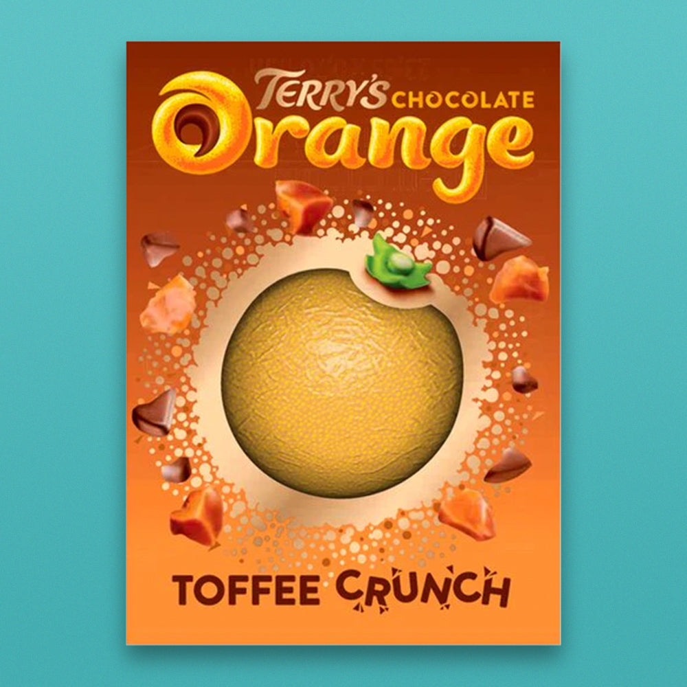 Terry's Milk Chocolate Orange Toffee Crunch British Candy Box