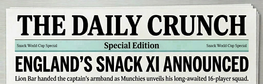 🏆 England's Snack World Cup: Meet Our England Snack XI