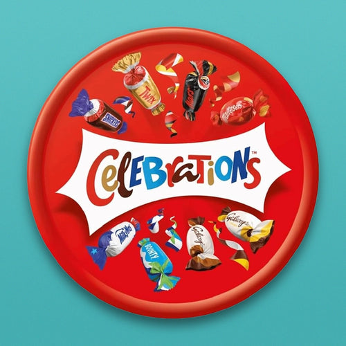 Celebrations Milk Chocolate & Biscuit Bars Sharing Tub