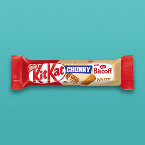 KitKat Chunky White with Lotus Biscoff