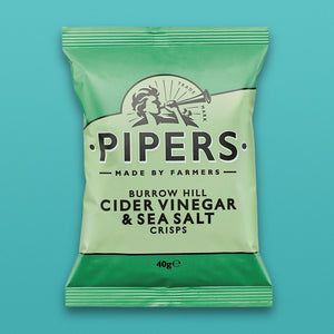 Pipers Cider Vinegar & Sea Salt Crisps