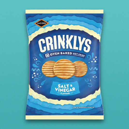 Jacob's Crinklys Salt & Vinegar