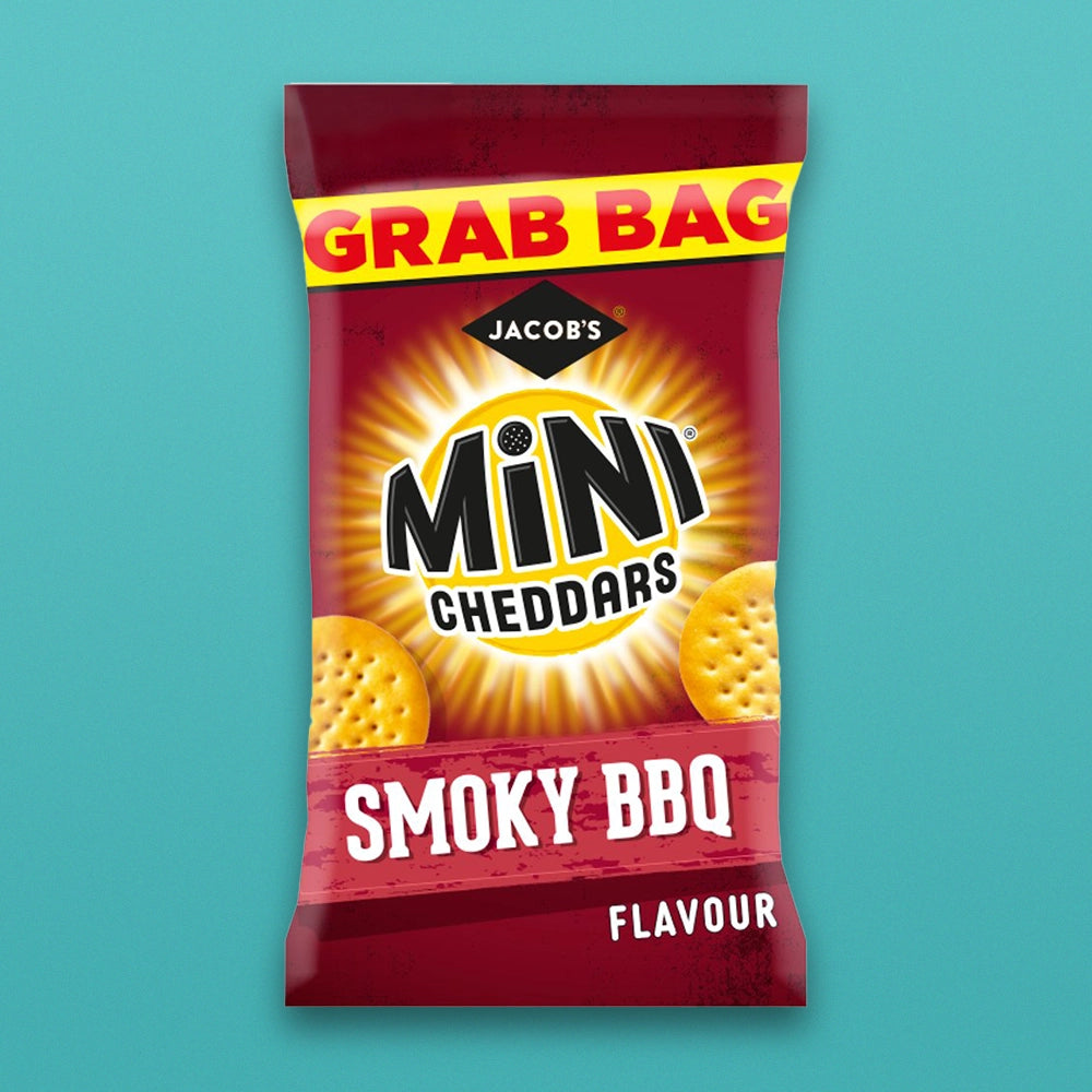 Jacob's Mini Cheddars Smoky BBQ Grab Bag