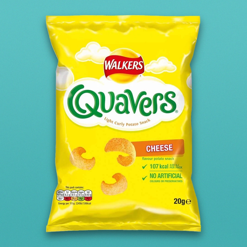 *SHORT DATE* Walkers Quavers Cheese