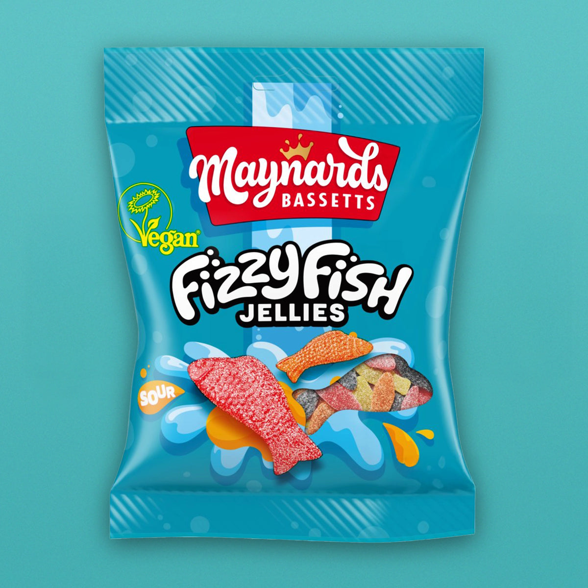 Maynards Bassetts Fizzy Fish Jelly