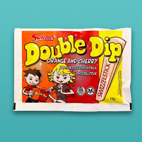 Swizzels Double Dip Orange and Cherry Flavour