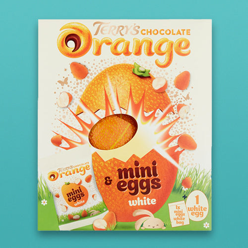 *Short Date * Terry's White Chocolate Orange Egg 230g
